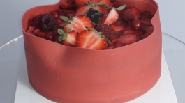 Gâteaux fruits rouges